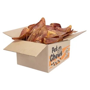 Natural Cow Ears Box